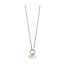 TI SENTO Necklace 34114YP - Silver plated, Pearl with yellow gold plated