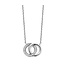 TI SENTO Kette 3822ZI - Silber platiniert, Zirkonia Weiß