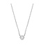 TI SENTO Ketting 3845ZI - Zilver platina verguld, Zirkonia