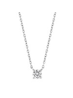 Ti Sento Ketting 3894ZI - Zilver platina verguld, Zirconia wit
