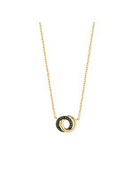Ti Sento Ketting 3915BY - Zilver verguld, Blauw