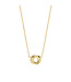 TI SENTO Ketting 3915BY - Zilver verguld, Blauw