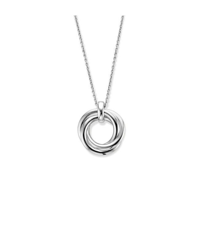 TI SENTO Kette 3972ZI - Silber platiniert, Zirkonia Weiß
