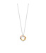 TI SENTO Necklace 3972ZT - Platinum-plated silver yellow gold plated rose gold plated, Zirkonia