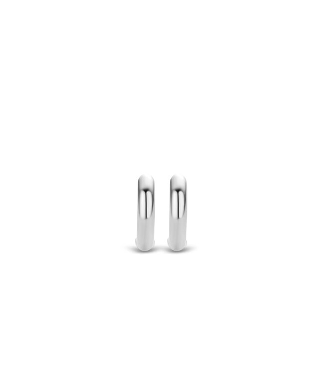 TI SENTO Small Hoops - 7210SI - Silver platinum plated, Silver