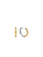 Ti Sento Kleine oorringen - 7812SY - Zilver verguld, Zilver geel verguld