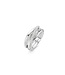 TI SENTO Ring 12056ZI - Silber platiniert, Zirkonia Weiß