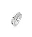 TI SENTO Ring 12056ZI - Silver platinum plated, Zirconia white