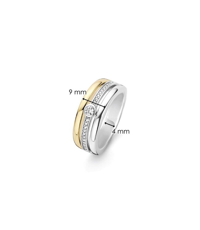 TI SENTO Ring 12094ZY - Silver plated, Zirkonia