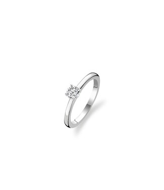 Ti Sento Ring 12110ZI - Silver platinum plated, Zirconia white