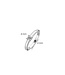 TI SENTO Ring 12212ZI - Silver plated, Zirconia white