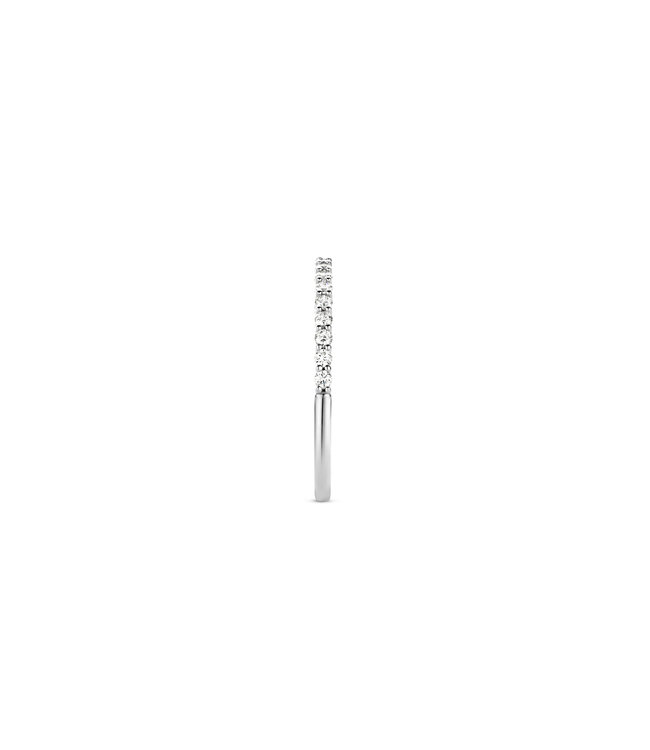 TI SENTO Ring 12268ZI - Silber platiniert, Zirkonia Weiß