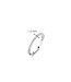 TI SENTO Ring 12268ZI - Zilver platina verguld, Zirconia wit