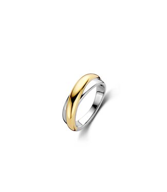 Ring 12281SY - Sterlingsilber mit gelb Vergoldung, Silber mit Gelbgold plattiert