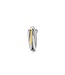 TI SENTO Ring 12318ZY - Silver plated, Zirconia white yellow gold plated