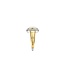 TI SENTO Ring 12330MW - Zilver verguld, Parelmoer