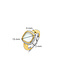TI SENTO Ring 12330MW - Zilver verguld, Parelmoer
