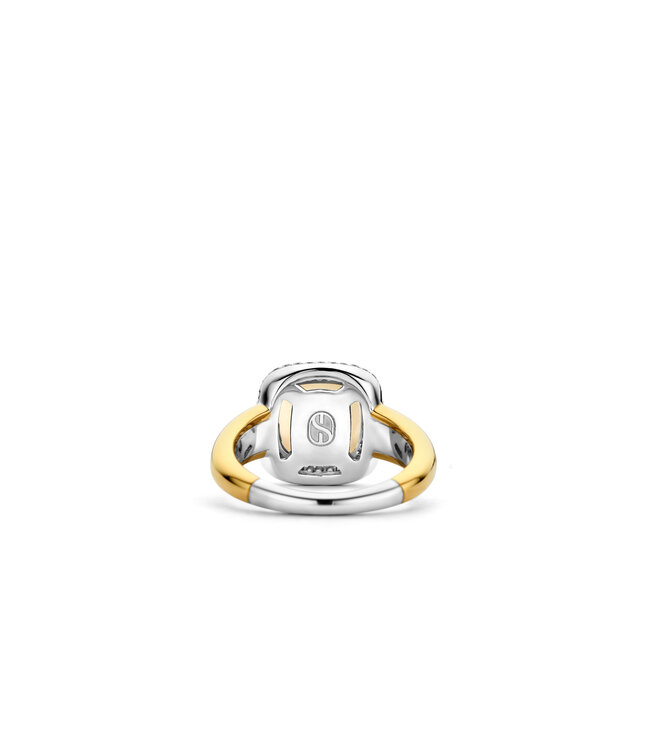 TI SENTO Ring 12330MW - Zilver verguld, Parelmoer