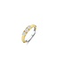 TI SENTO Ring 12349ZY - Zilver verguld, Zirkonia met geel verguld