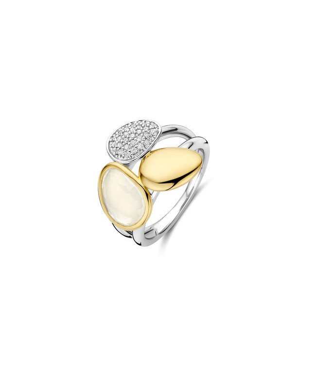 TI SENTO Ring 12387MW - Silver plated, Mother of pearl