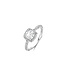 TI SENTO Ring 12389ZI - Silber platiniert, Zirkonia Weiß