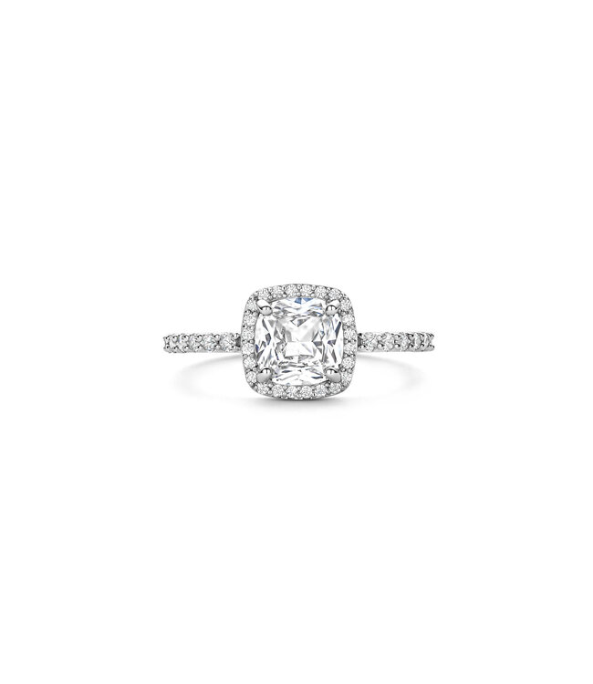 TI SENTO Ring 12389ZI - Silver platinum plated, Zirconia white