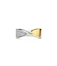 TI SENTO Ring 12393ZY - Silver plated, Zirconia white yellow gold plated