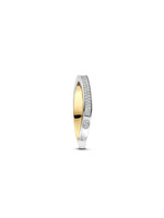 Ti Sento Ring 12395ZY - Zilver verguld, Zirkonia met geel verguld