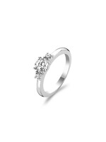 Ti Sento Ring 1796ZI - Zilver, Zirconia wit