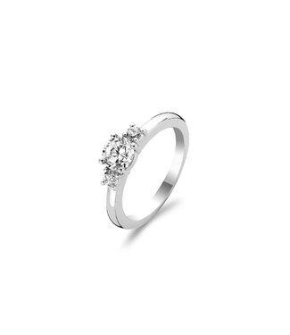 Ti Sento Ring 1796ZI - Silver plated, Zirconia white