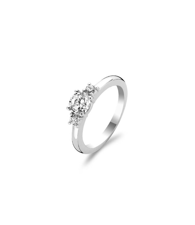 TI SENTO Ring 1796ZI - Plattiert Sterlingsilber, Zirkonia Weiß