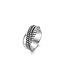 TI SENTO Ring 1973SB - Silver platinum plated, Silver bubble