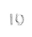 TI SENTO Mini Huggies - 7954ZI - Silver platinum plated, Zirconia white