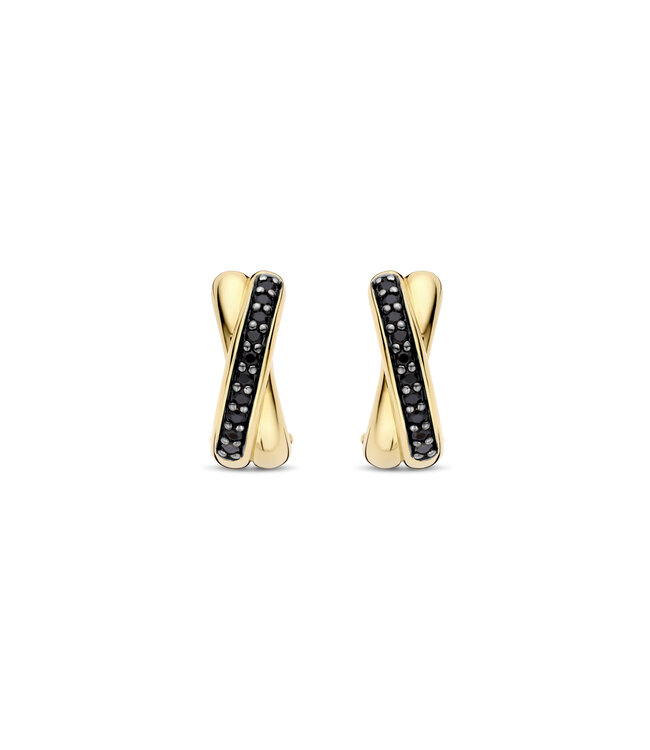 TI SENTO Earrings 7667BY - Silver plated, Blue