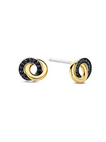 Ti Sento Oorbellen 7784BY - Zilver verguld, Blauw