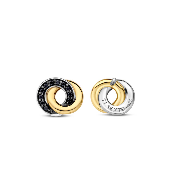 TI SENTO Earrings 7784BY - Silver plated, Blue