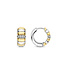 TI SENTO Oorbellen 78024ZY - Zilver verguld, Zirkonia met geel verguld