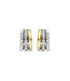 TI SENTO Earrings 78025ZY - Silver plated, Zirconia white yellow gold plated