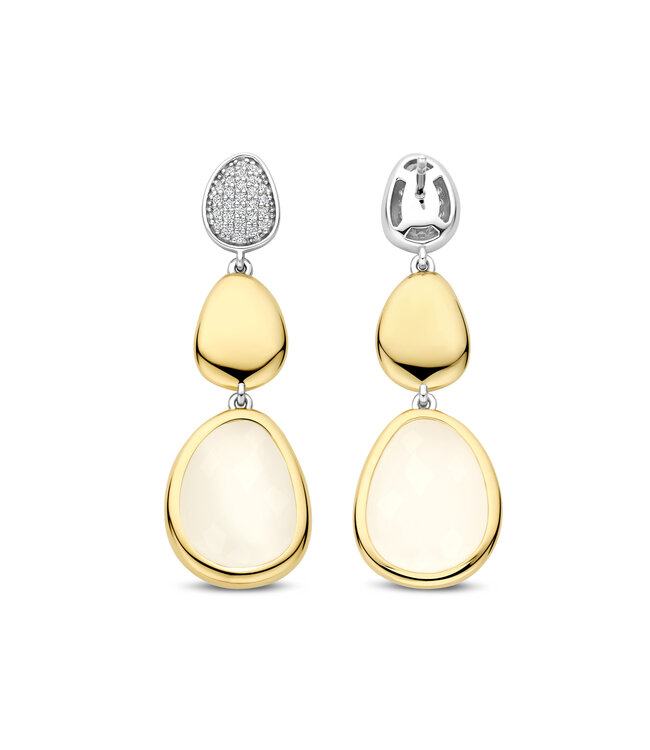 TI SENTO Earrings 78028MW - Silver plated, Mother of pearl