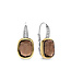 TI SENTO Earrings 78041SQ - Silver plated, Brown