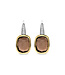 TI SENTO Earrings 78041SQ - Silver plated, Brown