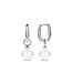 TI SENTO Oorbellen 7848WP - Zilver platina verguld, Zilver parel