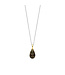 TI SENTO Pendant 6848KA - Silver plated, Translucent khaki