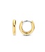 TI SENTO Huggie Hoops - 7811YS - Silver plated, Silver gold-coloured