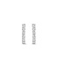 TI SENTO Huggies - 7956ZI - Silber platiniert, Zirkonia Weiß