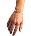Buddah to Buddha Bracelet Barbara Full Pearl Gold Vermeil