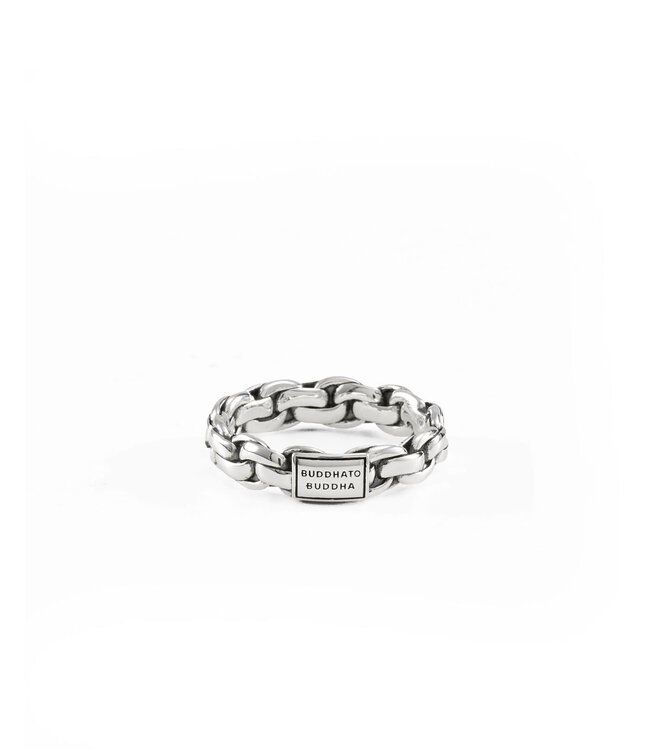 Buddha to Buddha Ring Venetian Twist Silver
