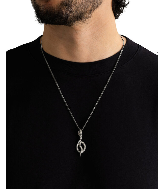 Buddha to Buddha Pendant Ben Snake Silver