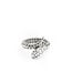 Buddha to Buddha Ring Ben XS Slang Zilver