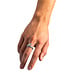 Buddha to Buddha Ring Ben XS Slang Zilver